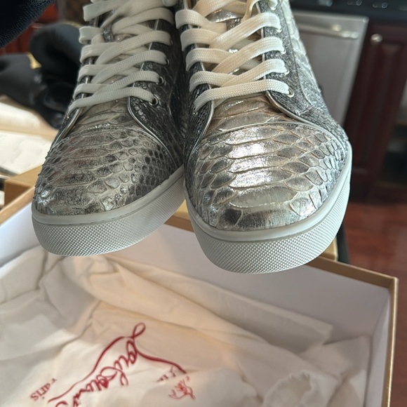 NEW NEVER WORN LOUBOUTIN SNEAKERS - Picture 6 of 12